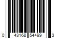 Barcode Image for UPC code 043168544993