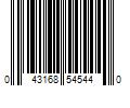 Barcode Image for UPC code 043168545440