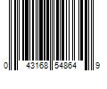 Barcode Image for UPC code 043168548649