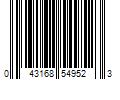 Barcode Image for UPC code 043168549523