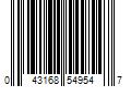 Barcode Image for UPC code 043168549547