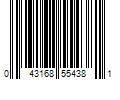 Barcode Image for UPC code 043168554381