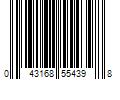 Barcode Image for UPC code 043168554398