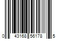 Barcode Image for UPC code 043168561785