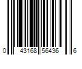 Barcode Image for UPC code 043168564366