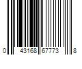 Barcode Image for UPC code 043168677738