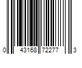 Barcode Image for UPC code 043168722773