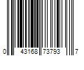 Barcode Image for UPC code 043168737937