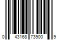 Barcode Image for UPC code 043168739009