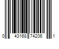 Barcode Image for UPC code 043168742061