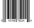 Barcode Image for UPC code 043168752244