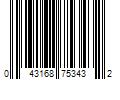 Barcode Image for UPC code 043168753432