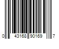 Barcode Image for UPC code 043168901697