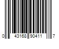 Barcode Image for UPC code 043168904117