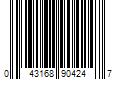 Barcode Image for UPC code 043168904247