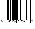 Barcode Image for UPC code 043168923347