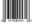 Barcode Image for UPC code 043168945318