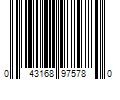 Barcode Image for UPC code 043168975780