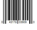 Barcode Image for UPC code 043178039090