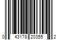 Barcode Image for UPC code 043178203552