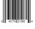 Barcode Image for UPC code 043178210604