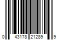 Barcode Image for UPC code 043178212899