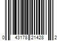 Barcode Image for UPC code 043178214282