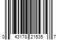 Barcode Image for UPC code 043178215357