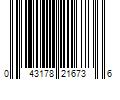 Barcode Image for UPC code 043178216736