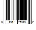 Barcode Image for UPC code 043178219492