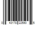 Barcode Image for UPC code 043178225905