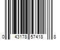 Barcode Image for UPC code 043178574188