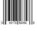 Barcode Image for UPC code 043178583586