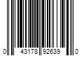 Barcode Image for UPC code 043178926390