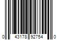 Barcode Image for UPC code 043178927540