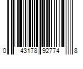 Barcode Image for UPC code 043178927748