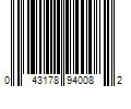 Barcode Image for UPC code 043178940082