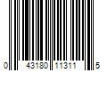 Barcode Image for UPC code 043180113115