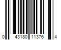 Barcode Image for UPC code 043180113764