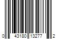 Barcode Image for UPC code 043180132772