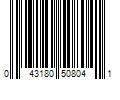 Barcode Image for UPC code 043180508041