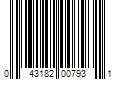 Barcode Image for UPC code 043182007931