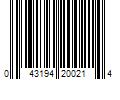 Barcode Image for UPC code 043194200214