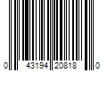 Barcode Image for UPC code 043194208180