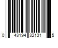 Barcode Image for UPC code 043194321315