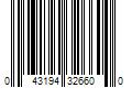 Barcode Image for UPC code 043194326600