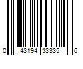 Barcode Image for UPC code 043194333356