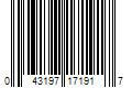 Barcode Image for UPC code 043197171917