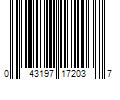 Barcode Image for UPC code 043197172037