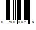 Barcode Image for UPC code 043200003228